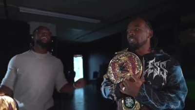 [Austin Creed] Seconds after Jey lost the title