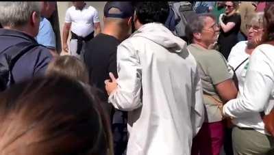 WCGR standing next to a horse