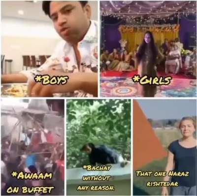 Pakistani shadi scenes