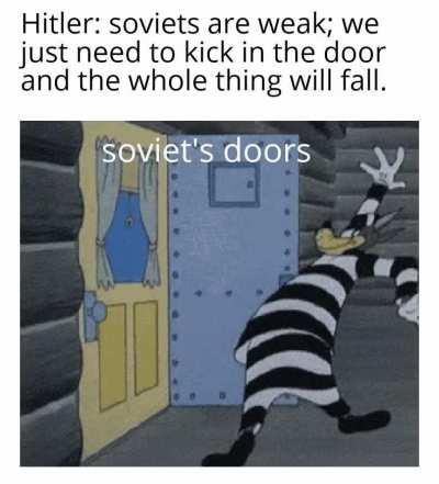 No matter how many battles they won the soviet never gave up