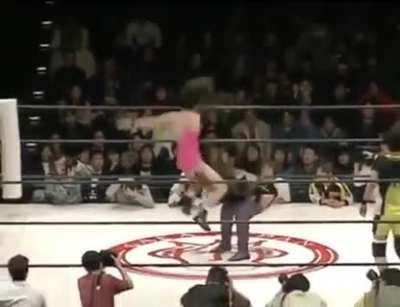 I don’t think she was suppose to do that.