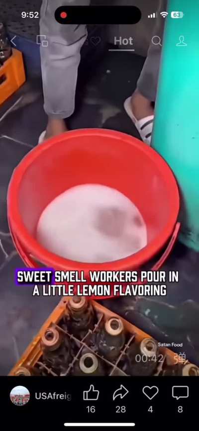 Drink it you cowards