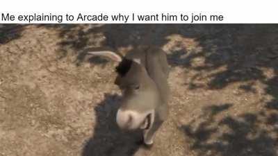 He's hard to convince