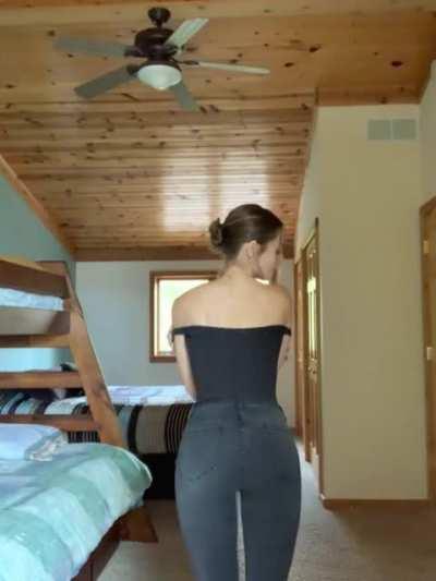 Bodysuit and jeans irtr