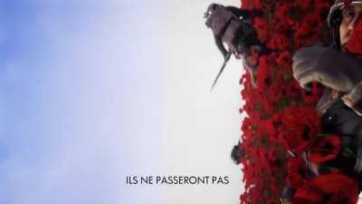 We shall not let these Germans conquer our lands and must fight back and protect our nation and families FOR LE FRANCE - the French guy at the battle of Verdun 1916