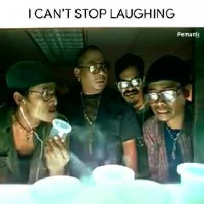 Funny video by itself, the caption wasn’t needed