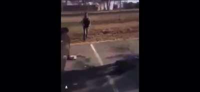 Horrible suplex in 2v2 fight