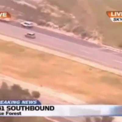 Not your typical high speed chase
