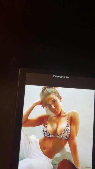 Blasting Lana’s tits