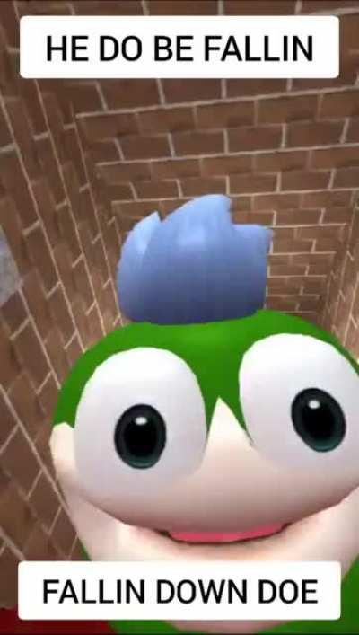 C A I N D O nas escadas