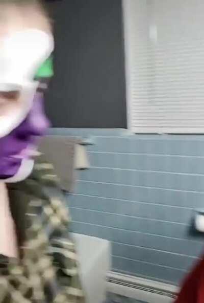 HMC while I paint my friends face