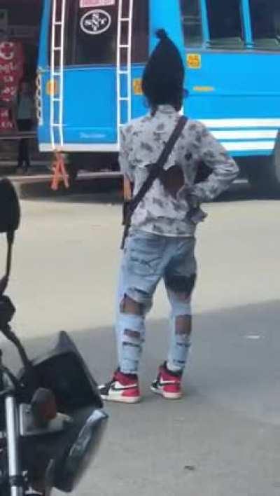 Straight out of milan fashion week.