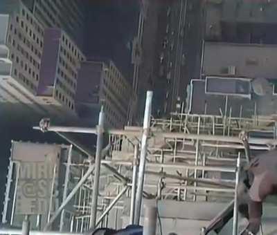 Workers at the Chrysler building, 1929