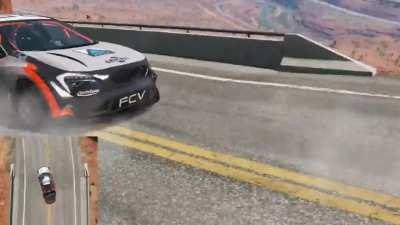 The Vivace is quite useful in reverse