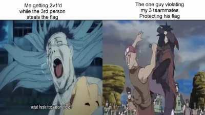 Actual Footage of me playing Flag Battle