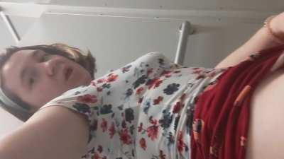 Shitting in my cute little mini skirt