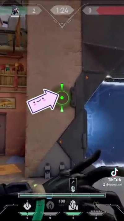 Insane viper setup to lockdown A and B site on bind , showing the best 1 way in the game