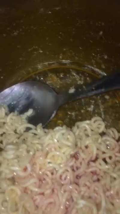 “I mix the lean with my ramen”