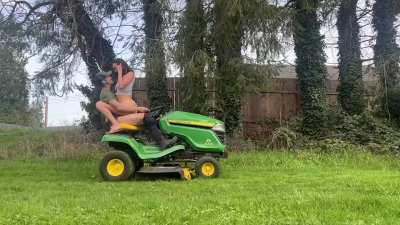 Funny outdoor fucking