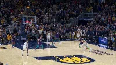 [Highlight] LaMelo strips Haliburton on the final possession to seal the game!