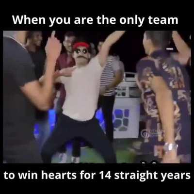 Winnning hearts go brrrrrrr