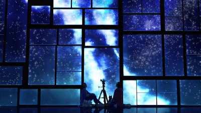 Dreams of the Starry Sky by Tama; Animated by mens59