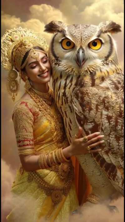 Goddesses and their vehicles (vahanas).