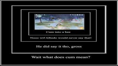 Albedo what are you saying???