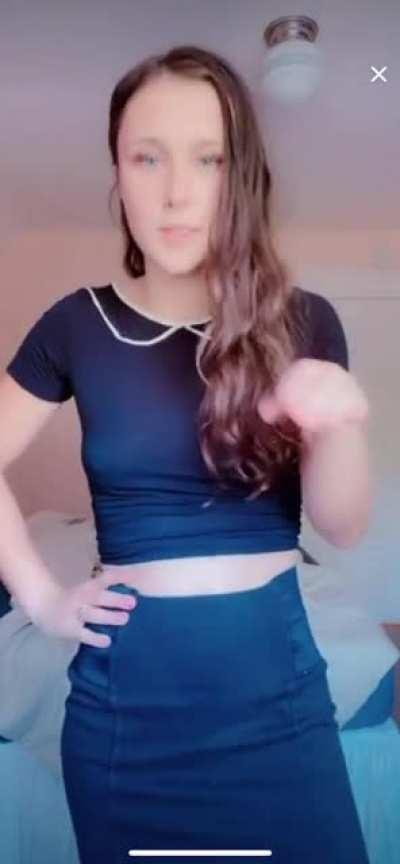 Just about see through