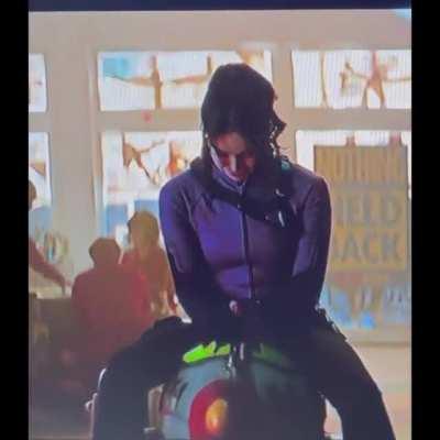 Hailee taking a ride