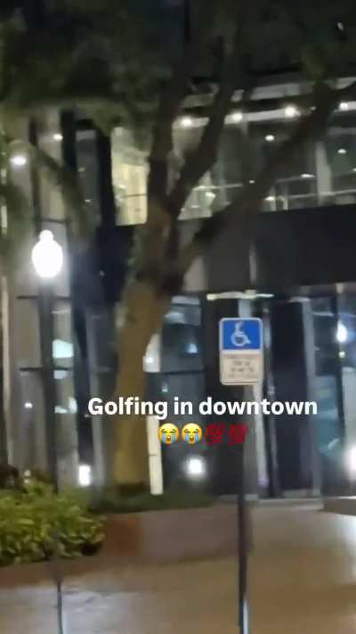 Tiger woods in action