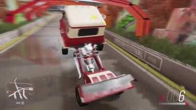 The only vehicle in Forza that has both a 0-60 time and a 0-360 time.