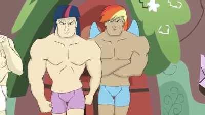 Personally love MLP but havent watched in a long time, but I found this, so here