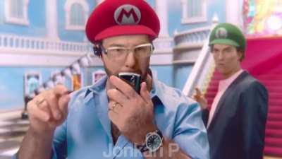 Super Mario Bros movie leaked scene