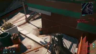 [OC] Cyberpunk 2077 is quite fun on PS4.