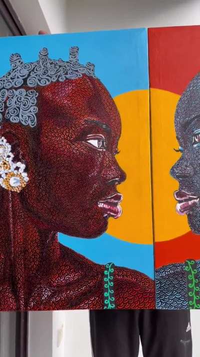 Am sharing my latest painting