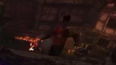 1 big sword boi vs 15 looting bois