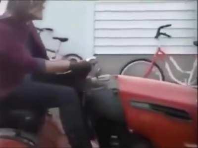 Lawn may cry featuring the legenday gardener Dante