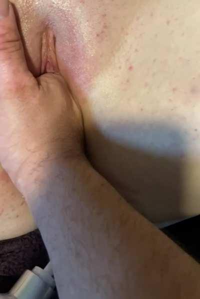 My wife is so close! Loved feeling her loose pussy after this.