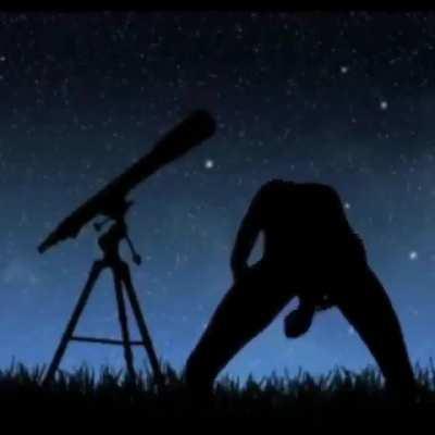 can we pretend like the shitting stars in the night sky are like airplans