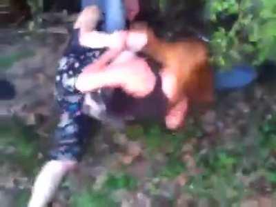 She tried to drown a bitch lol