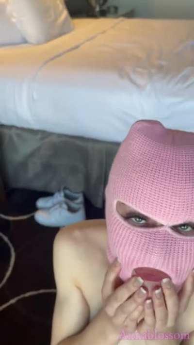 My BF filmed with a fan 😁