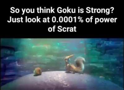 for people who thought goku was strongest