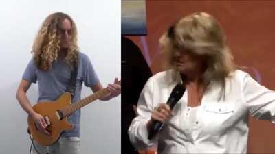 Shaking Head Prophetess Goes Heavy Metal