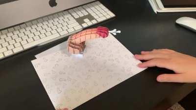 I know what you’re thinking, and yes it was worth the paper cuts.