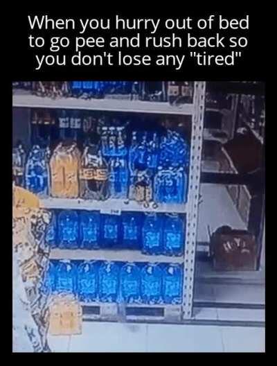 There and back, with just a little trickle