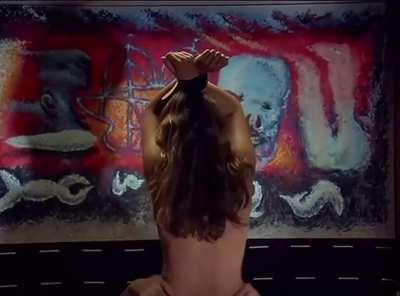 Kelly Brook can ride anyday. Look at those boobs bouncing