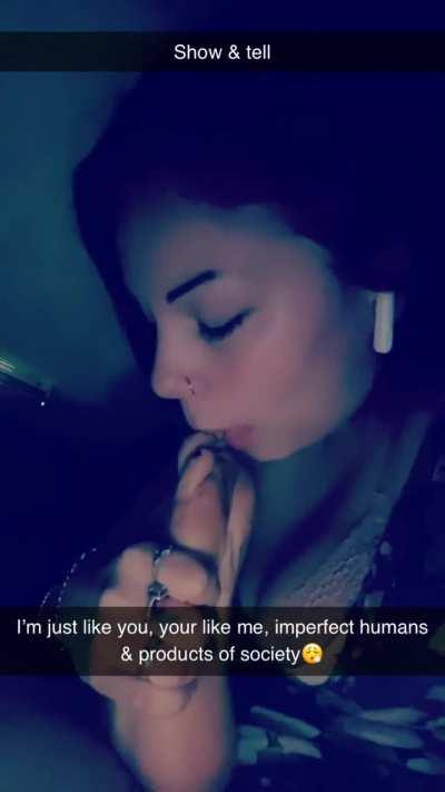 I mean am I lying ?😁 you can tell how much I was getting into it ;) the tongue roll and errrthanggg 😉