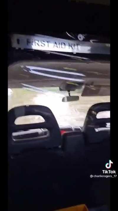 Bus driver makes an error of judgement
