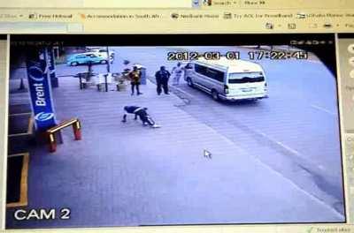 Don't Jaywalk in Johannesburg